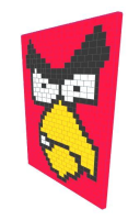 Mosaic Wall - Angry Birds - 15 Ft x 6 In x 16 Ft 1 In