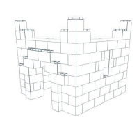 Play Castle - Small - 5 x 5 x 4 Ft 6 In