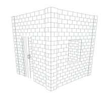 Room - Reinforced Corners - 10 x 10 x 10 Ft