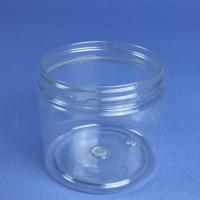 Clear PET Plastic  Jar 200ml PN200D