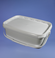 White Rectangular Bucket 3.6L Litre