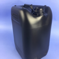 Black HDPE 10 Litre Jerrican stackable - S10000RB