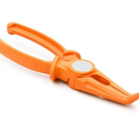 PINC13CE Insulated Bent Long Nose Pliers with Ceramic Cutters