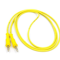 PJP 2010-9027 10A Silicone Patch Lead with Straight 4 mm Banana Plugs