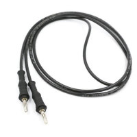 PJP 2013 25A Silicone Patch Lead with Straight 4 mm Banana Plugs