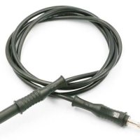 PJP 2025 25A PVC Lead with 4mm Straight Plug to 4mm Socket