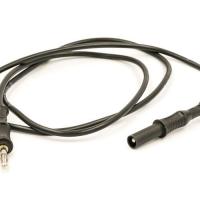 PJP 2031 12A Silicone 4mm Plug To Shrouded Plug Lead