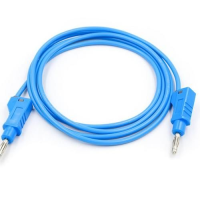 PJP 2110 PVC 12A Patch Lead with Stacking Banana Plugs