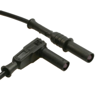PJP 2352-IEC PVC Lead with RA Plug to Straight Plug