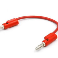 Pomona B Series 15A Patch Lead with Stacking Banana Plugs