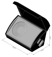Cover for Turbosound TFM-420 speakers