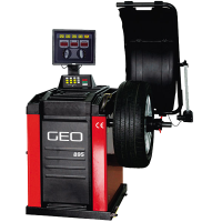 GEO 895 Fully Automatic Wheel Balancer with 17 Inch LCD Screen