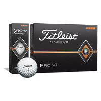  8114 Titleist Pro V1 High Number Golf Balls