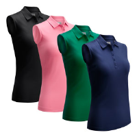  CGKSA0A7 Callaway Ladies Swingtech Sleeveless Polo Shirt