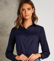 Kustom Kit Ladies Long Sleeve Tailored Poplin Shirt E1014101