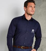 Kustom Kit Long Sleeve Tailored Poplin Shirt E1014102