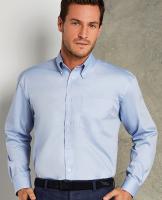 Kustom Kit Premium Long Sleeve Classic Fit Oxford Shirt E1014105
