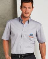 Kustom Kit Premium Short Sleeve Classic Fit Oxford Shirt E1014106