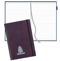 Leathergrain Quarto Notebooks With 160 White Lined Pages E1017308