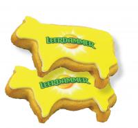 Shaped Biscuits With Edible Logo E1015507