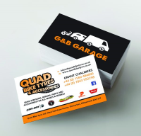 Matt or Gloss Lamination Business Cards Single sided In Aberdeen