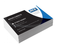 Spot UV Gloss Business Cards In Dundee