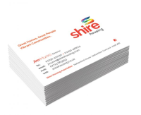 Premium Silk Single Sided Business cards In Inverness