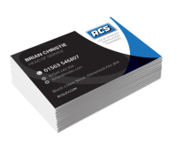 Spot UV Gloss Business Cards In City Of London
