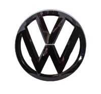 Front and Rear Gloss Black VW Transporter Badges