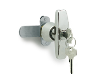 CSM.
Lever latches with T-handleOperation with key, steel