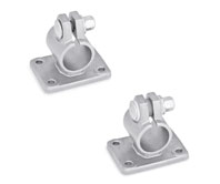 GN 146.5
Connecting clamps with mounting baseStainless steel