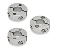 GN 7072.2
Dismountable split set collarswith axial mounting holes, stainless steel