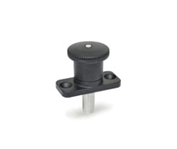 GN 822.8
Mini indexing plungers with flangeWith or without rest in retracted position, steel