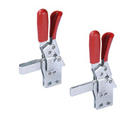 MVBS.
Vertical toggle clampswith straight base and safety stop, steel or stainless steel