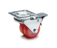 RE.C6-G
Twin castors for the general public with steel bracketInjected polyurethane coating
