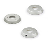 Flanges for graduations