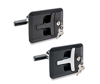 Latches with push handle