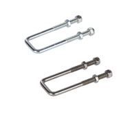 U-shaped pulling hooks for pulling hook clamps