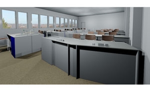 3D CAD Design Service For Office Space Planning