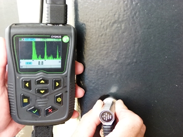 Thickness testing equipment - digital thickness gauge for corrosion test