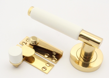 Colour Coated Lever Bathroom Handles