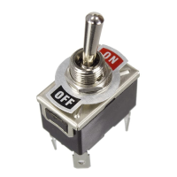 Toggle Switches ON/OFF 230VAC - 2 Pole ON/OFF