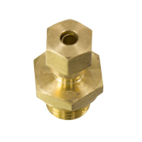 BSPT brass compression fittings - 1/8"X6mm