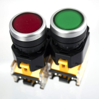 Momentary Push Buttons Switch 22mm Mount 10A 380V DPST
