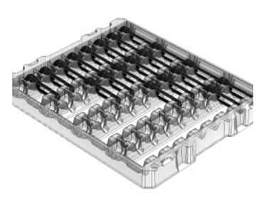 Vacuum Formed Transit Trays For Pharmaceutical Products
