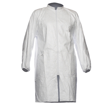 Tyvek 500 Labcoat With Zipper And Pockets