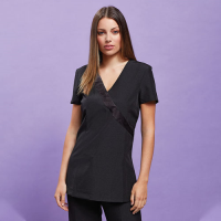 Premium Tunic With Mock Wrap Style