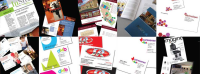 Folded Leaflets For Company Marketing