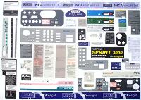 Metal Labels With Serial Number And Q Codes