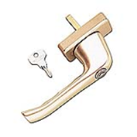 HOPPE UPVC Espag Handle Inline – Tilt & Turn (Gold)